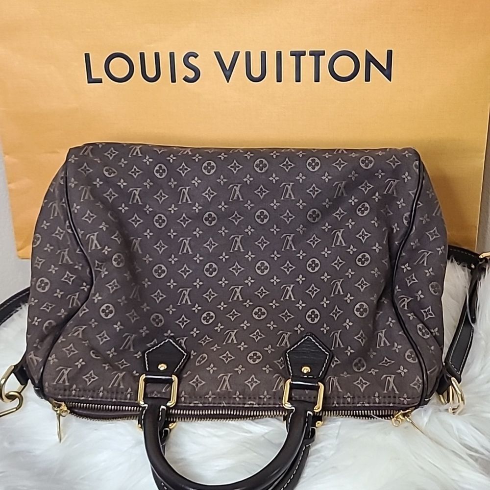 💯 Authentic Louis Vuitton Mini lin Bandolier 30 🍀 - Picture 15 of 16